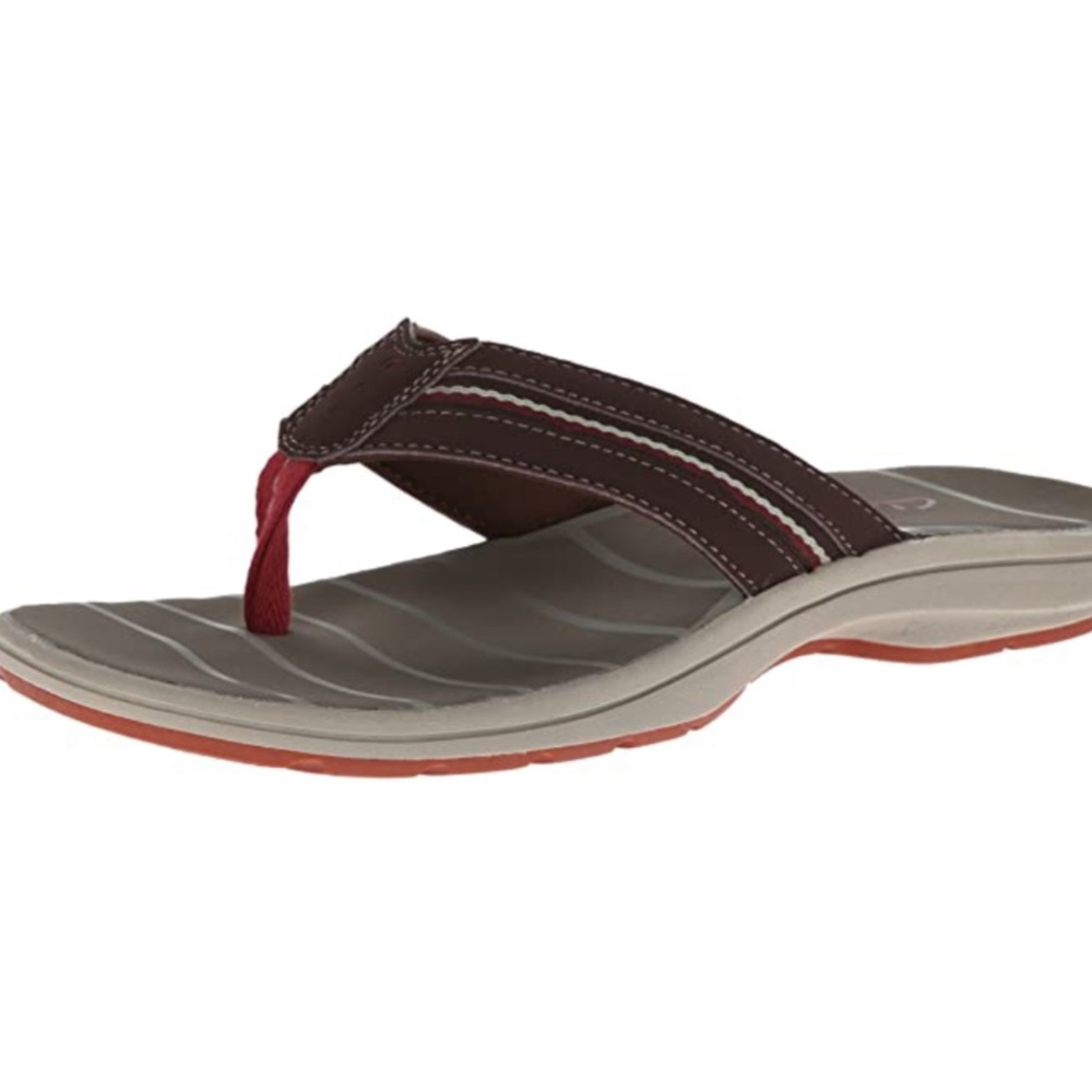 NWOT Clarks Men's Whelkie Beach Flip Flop Size 9